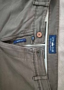 LYTE CLUB Trousers Size 32 | Comfortable Fit Brown
