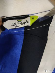 Silly People Multicolor Western Top  (Womens)