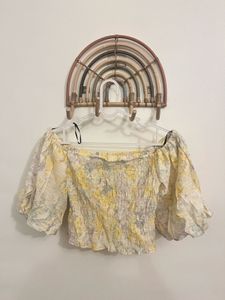 Floral Off-Shoulder Top