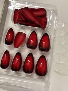 Red Ombre Press-On Nails