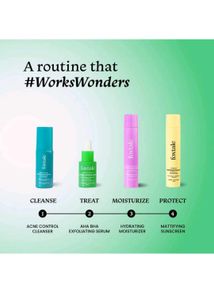 Foxtale Face Cleanser, Moisturizer &amp; Serum