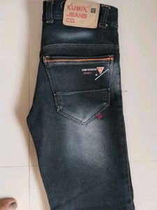 Stylish Dark Wash Denim Jeans