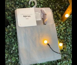 Cotton Cross Back Apron.Size- Free Size