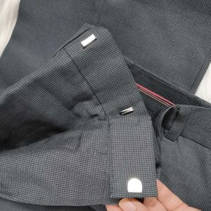 Louis Philippe Men Regular Fit  Formal Trouser