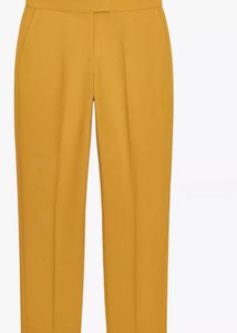 Mustard Yellow Formal Trousers