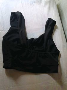 Black Bralette Top