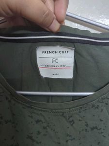 Olive Green Graphic Tee