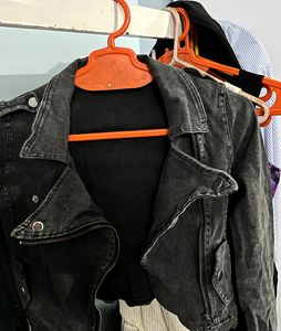Stylish Grey Denim Jacket