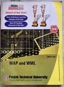 Combo of 2 Books - Advanced Web Development, WAP