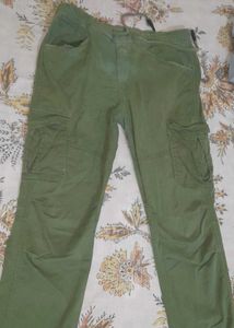 Olive Green Cargo Pants