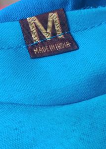 Navy Blue Kurta With Handwork Design