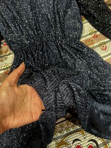 Sparkly Navy Blue Playsuit