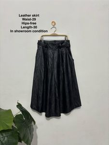 Leather Skirt