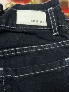 Denim High-Waisted Shorts