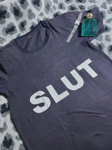 oversize SLUT tee