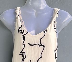 Abstract Print Dress