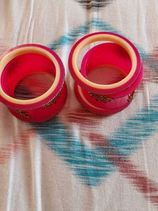 Pink Bangle Set