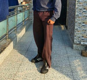 Brown Casual Pants
