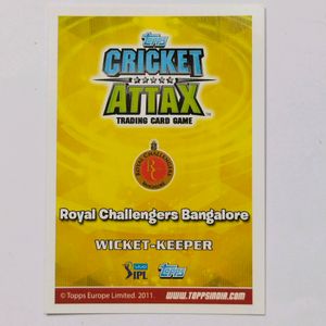 TOPPS CRICKET ATTAX 2016