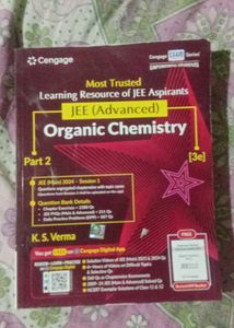 Cengage Physical Chemistry All Parts Class 12th
