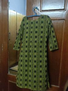 Green Patterned Dress