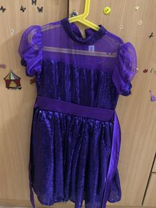 Sparkly Purple Party Dress