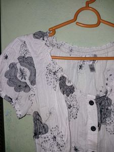 Floral Button-Down Top