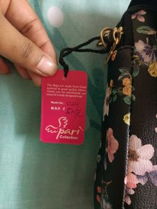 Cute Floral Print Sling Bag