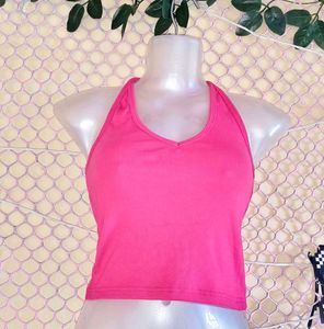Size Small 🎁Buy 2 Get 1 Free 🎁Pink Halter Top
