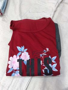 4 Pc Combo Lowertshirt Set