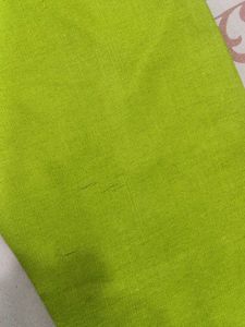 OnElegant Green With Flaws On Sleeves Check Pictur
