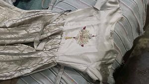 Elegant Embroidered Party Dress