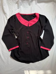 Women’s Casual Black Blouse