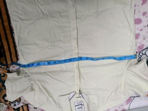 Cantabil Half Sleeve Shirt For Men In L Size