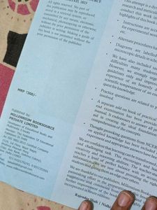 Class 9th Ncert Laboratry/ Oswaal Sample Paper Sci