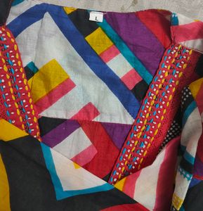 Pure Cotton Summer A-Line Alia Cut Kurti Kurta