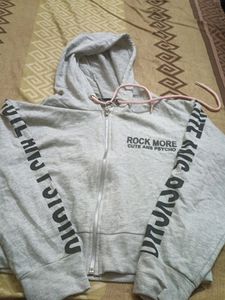 Crop Top Like Hoodie