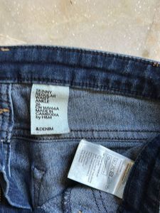 H&amp;M Dark Blue Ladies Stylish Jeans