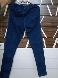 Blue Denim Jeggings