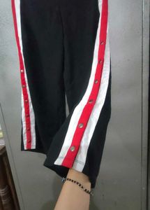 Stylish Highwaisted Strip Trousers