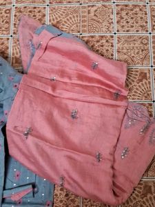 Unstitched Kurta Set Of 3