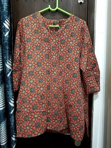 Printed Tunic Top