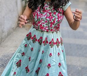 Embroidered Easy To Wear Lehenga