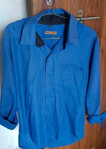 Blue Casual Shirt