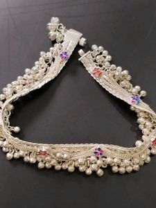 Silver Payal Anklet