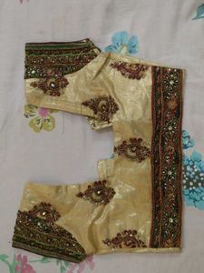 Elegant Embroidered Saree
