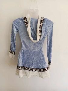 Cute Blue Costume Dress