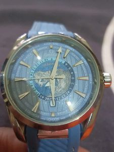 Omega Copy Watch Blue Colour