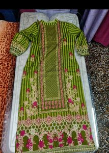 Pakistani Lawn Cotton Kurta Set