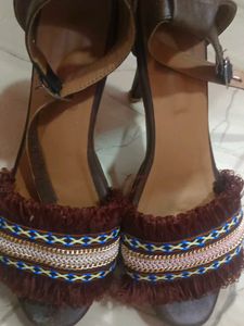 Boho Fringe Sandals